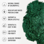 Organic Chlorella Powder, Raw, Premium Superfood Rich in Vegan Protein & Chlorophyll, Non-GMO, Vegan-Friendly Supplement, 312 Servings, 1.37 lb (624g)