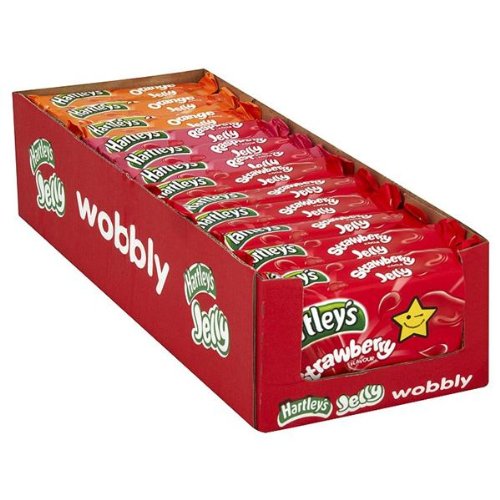 Hartleys Strawberry Flavour Jelly 12 x 135gm