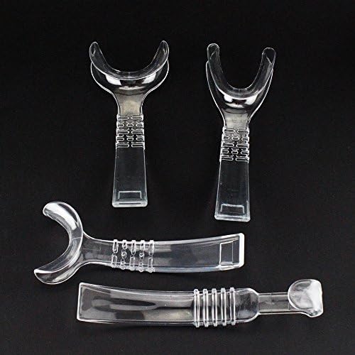 Airgoesin 4pcs Dental Orthodontic Intraoral Mouth Cheek Lip Wider Retractor Hook Openers Autoclavable for Taking Mouth Photos