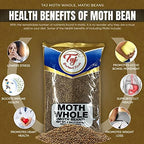 TAJ Moth Beans Whole 4-Pounds | Matki Beans