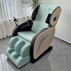 Massage Chair Cover,Full Body Massage Chair Cover-Shiatsu Slipcover Recliner Chair Cover,Universal Washable Stretch Fabric Armchair Slipcovers,Dust Protection Sofa Covers (Green, Body+Foot)