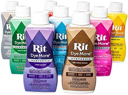 Rit DyeMore Single Bottle 7 Oz. Synthetic Liquid Fiber Dye for Clothing, Décor, and Crafts – Chocolate Brown