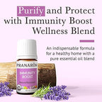 Pranarom - Immunity Boost Essential Oil Blend (5ml) - Lavender, Eucalyptus, and Tea Tree - 100% Pure Essential Oil for Diffusing and Wellness | USDA and ECOCERT Certified Organic