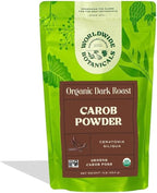 Worldwide Botanicals Organic Carob Powder, Dark Roast – 1 lb – Caffeine Free Cocoa Alternative – Low Fat Super Food with Natural Sweetness– Gluten Free, Kosher, 16 ounces