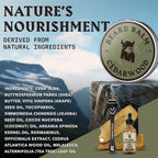 Striking Viking Cedar Beard Balm - Softens & Moisturizes with Beard Butter & Shea - Tames Flyaways with Styling Balm & Cedarwood - 2 Fl Oz Pack of 1, Cedar