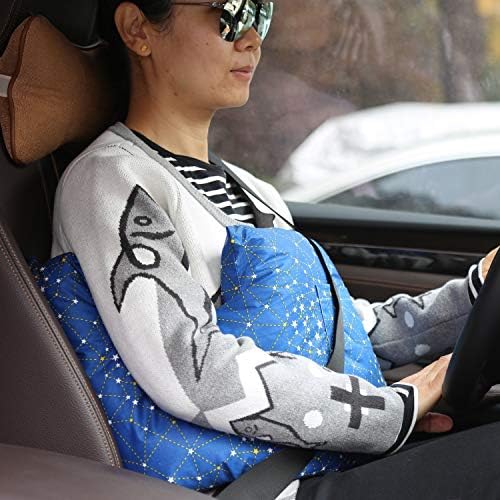 rainbowstar Mastectomy Pillow for Breast Cancer Surgery Lumpectomy Reconstruction Chest Healing Protector Post-Surgery Recovery Support Patient Care (Cobalt Blue)