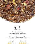 TWG Tea | Eternal Summer Tea | Rooibos Tea | Flowers & Redcurrant | 15 Hand Sewn Cotton Teabags | Gift Set