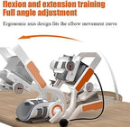 Electric Elbow Joint Rehabilitation Device, Adjustable - 15° Extension and 150° Flexion, Flexible Support Frame for Wrist