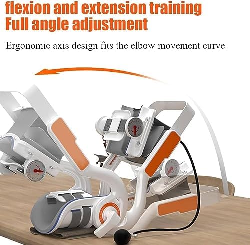 Electric Elbow Joint Rehabilitation Device, Adjustable - 15° Extension and 150° Flexion, Flexible Support Frame for Wrist