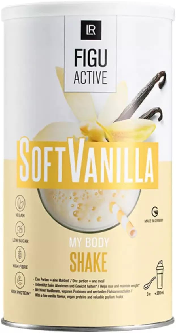 LR LR Health&Beauty Figuactive Soft Vanilla Nutritious Drink Body Shake 496 g
