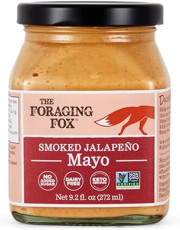 Foraging Fox Smoked Jalapeno Mayonnaise 9.2fl oz single unit