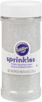 Sugar Sprinkles 8oz-White