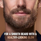 King C. Gillette Beard Oil for Men - Argan, Jojoba, Avocado, Macadamia Seed and Almond Oils - Moisturize and Soften Beard