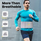 new upgrade Umbilical Hernia Belt for Women and Men / 6.88" Abdominal Binder With Hernia Support Pad - Navel Ventral Epigastric Incisional and Belly Button Hernias-XL