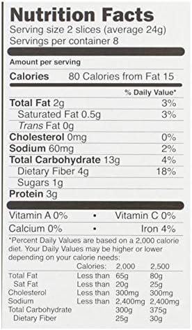Ryvita Crisp Bread Crispbread - Pumpkin Seed and Oat - Case of 8 - 7 oz.