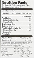 Ryvita Crisp Bread Crispbread - Pumpkin Seed and Oat - Case of 8 - 7 oz.