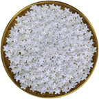 10mm White Sprinkles Edible Stars Cake Decorating Stars Cake Decorations Cupcake Toppers Cookie Decorating Perfect for Cakes,Cupcakes,Desserts Toppings 3OZ