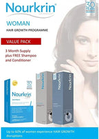 Nourkrin Woman Value Pack 180 Tablets,Shampoo and Conditioner