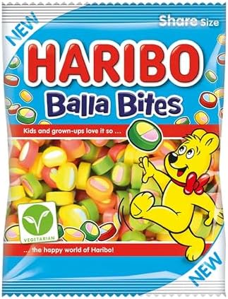 HARIBO Balla Bites 140g (Pack of 12)
