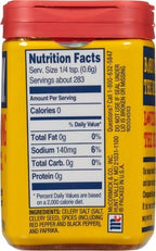 OLD BAY Seasoning, Classic Seafood, Non GMO, Gluten Free, Unique Blend of 18 Herbs & Spices for Shrimp, Crab Dip, Seafood & More, 6 oz (Pack of 2)