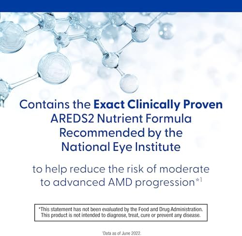 PreserVision AREDS 2 Eye Vitamins, #1 Eye Doctor Recommended Brand, Lutein and Zeaxanthin Supplement with Vitamin C, Vitamin E, Zinc, and Copper, 90 Softgels (Minigels)