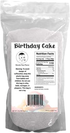 Birthday Cake Flossugar – 2 lb (32 oz) – Pre-Mixed, Ready-to-Use Cotton Candy Sugar – Sweet, Cake-Inspired Flavor – Perfect for Parties, Festivals, and Concession Stands