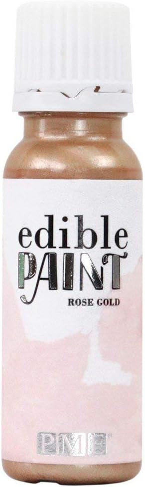PME Edible Metallic Paint Rose Gold - 20ml