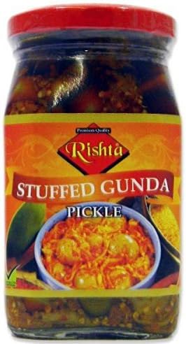 Rishta - Stuffed Gunda Pickle (cordia pickle)