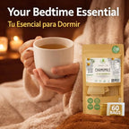 Manzanilla Té (Chamomile Tea) – 60 Premium Tea Bags – 100% Natural Herbal Infusion (Matricaria chamomilla) – Soothing Nightly Ritual – Caffeine-Free, Vegan, Non-GMO – Authentic by BEXPERTSUSA