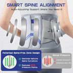 Back Brace for Lower Back Pain Relief with Lumbar Pad - Adjustable 3D Knitted Lumbar Support Belt, Breathable Mesh Design for Herniated Disc, Sciatica, Scoliosis