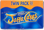 Original McVitie's The Original Jaffa Cakes Twin Pack Imported From The UK England The Very Best Original British Jaffa Cakes A Genoise Sponge Base Layer Of Orange Flavored Jam Coating Of Sponge