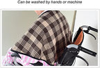 Wheelchair Warmer Cover Blanket,Wheelchair Shawl Blanket - Thickened Lint Keep Warm Shoulder Blanket for Winter Use - Elderly Wheelchair Care Shawl - Stay Cozy & Comfortable