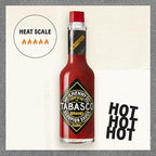 TABASCO Brand Scorpion Sauce, Fiery & Intense Hot Sauce, Glass Bottle, Bold & Hot, Scorpion Pepper, Guava & Pineapple Blend, Great on Tacos & More, 2 Fl Oz (Pack of 1)