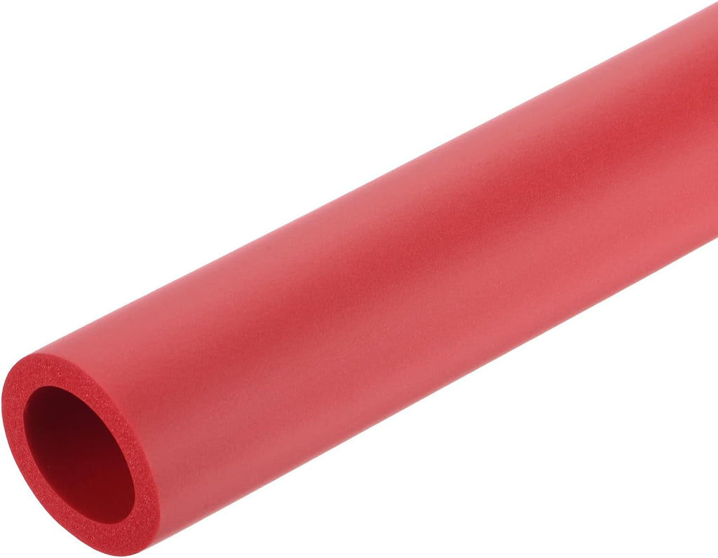 uxcell Foam Tubing for Handle Grip Support,22mm(7/8") ID 32mm(1 1/4") OD 0.3 Meter/1ft Length Red