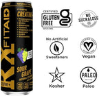 LIFEAID FITAID RX Recovery Blend Plus Creatine, BCAAs, Glucosamine, Electrolytes, 100% Clean, Paleo, Vegan and Gluten-Free, 12 Fl oz. cans (Pack of 4)