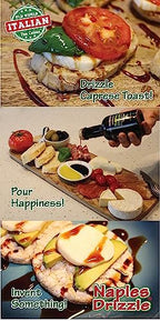 FIG - Rich, Extra Thick Balsamic Vinegar REDUCTION, No Added Sugar or Thickeners, Better-Than-Glaze Balsamic Vinegar (Fig)