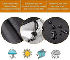 Heavy Duty Waterproof & Dustproof Electric Wheelchair Cover - Prevent Rain, Wind, Dust, Sun & UV for Indoor & Outdoor Use