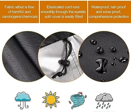 Heavy Duty Waterproof & Dustproof Electric Wheelchair Cover - Prevent Rain, Wind, Dust, Sun & UV for Indoor & Outdoor Use
