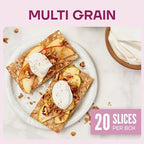 Wasa Multi Grain Crispbread, 9.7 oz (Pack of 12), Multigrain Crackers, Non-GMO Ingredients, Fat Free