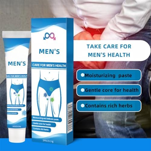 Men‘s Comfort Cream - Herbal Soothing & Moisturizing Cream for Daily Wear, Fast Absorbing Non-Greasy Formula for Gentle Relief (2)