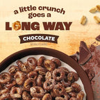 Cheerios Oat Crunch Chocolate Breakfast Cereal, Made with Whole Grain, Family Size, 24 oz