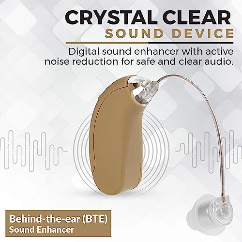 MEDca Digital Modern High Power Personal Sound Hearing Amplifier Aid