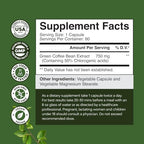 Pure Green Coffee Bean Extract - Super Energizing Green Coffee Extract with 50% Chlorogenic Acid for Antioxidant Healthy Heart Health Mental Focus - Natural Energy Supplement for Adults - 60 Count