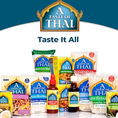 A Taste of Thai Red Curry Paste – Authentic & Natural Ready-to-Use Thai Curry Paste – Vegan, Gluten‑Free & Non‑GMO – Rich, Aromatic Flavor for Curries, Stir‑Fries, Soups & Dips - 1.75 oz (Pack of 12)