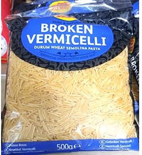 KTC Broken Vermicelli, 500g (Pack Of 2) Durum Wheat Semolina Pasta