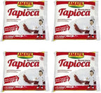 Amafil Tapioca Flour 500g (17.6oz) Massa Para Tapioca ( 4 Pack)