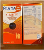 Pharrmatonn Advance Multiviatamin and Mineral Caplets Normal Function of The Immune System 100 Capsules Easy to Swallow