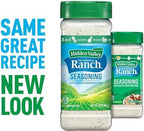 Ranch Seasoning Powder | Hidden Valley Original Ranch Salad Dressing, Seasoning Mix and Dip | Zero Saturated Fat, Trans fat and Cholesterol | with the Hint of Creamy Buttermilk & Keto Friendly | 16 Fl oz Shaker Bottles | BETRULIGHT Value Pack of 2