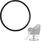 Salon Chair Rubber Base Ring, Floor Protector Ring, Non-Slip, Durable,Barber Chair Replacement Parts for Preventing Hair from Hiding, Salon Equipment, Base Rubber Gasket, 22.8 Inch/ 58cm, Black (1)