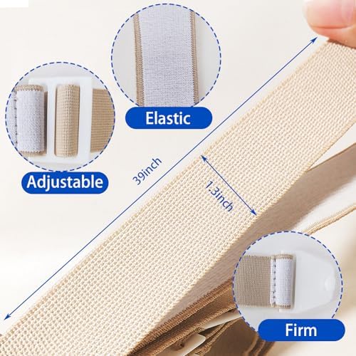 1Pcs Ostomy Belts for Women Men Adjustable Ostomy Belt Attaches Securely to Ostomy Pouch 1.18x42 Inches Preventing Bag Chassis Warping Colostomy Belt for Post Operative Care After Ileostomy Surgery